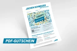 Flexibles Geschenk Geburtstag (Konfetti)
