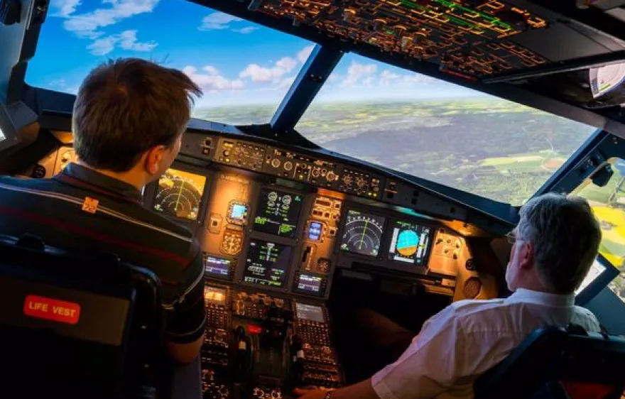 Flugsimulator A320 Dresden (60 Min.)