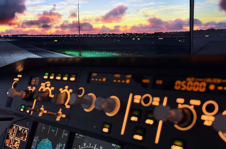 Flugsimulator A320 Langenfeld (60 Min.)
