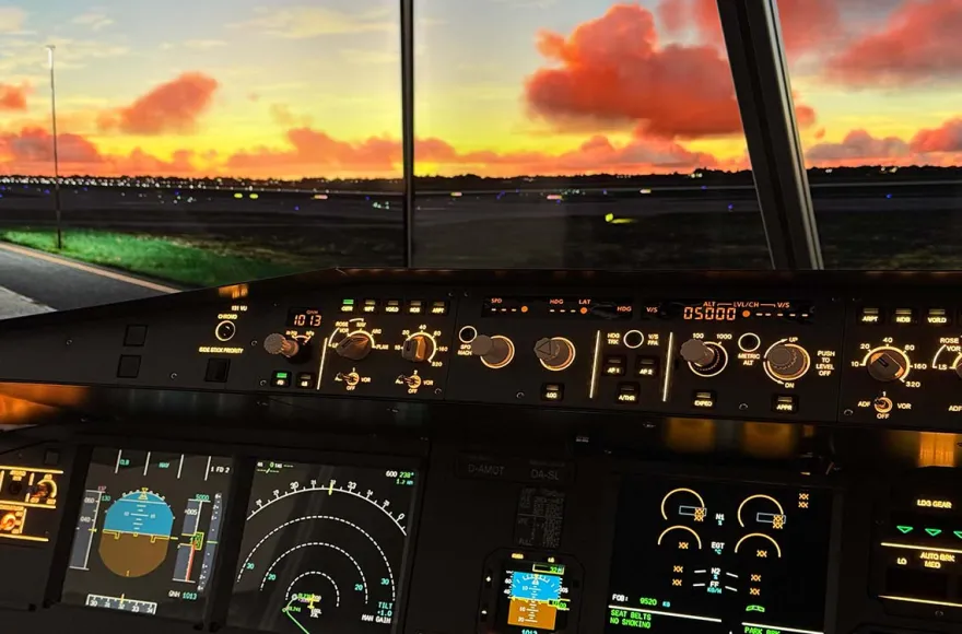 Flugsimulator A320 Langenfeld (60 Min.)