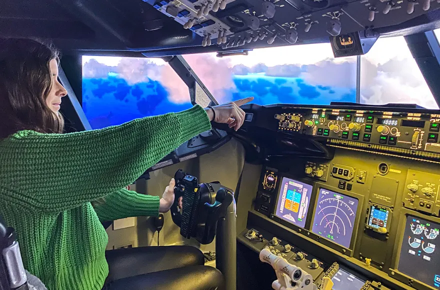 Flugsimulator Backnang