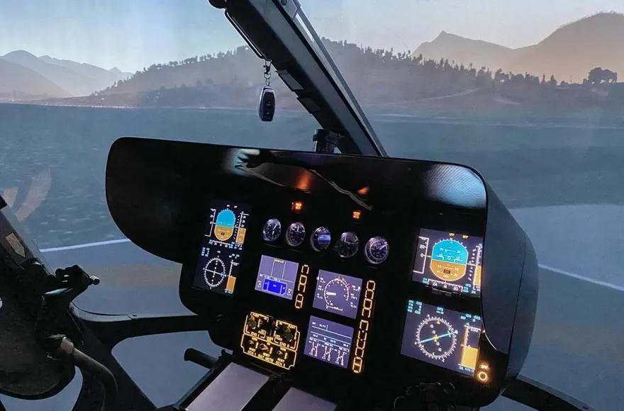 Flugsimulator Hamburg (H135 - 60 Min.)