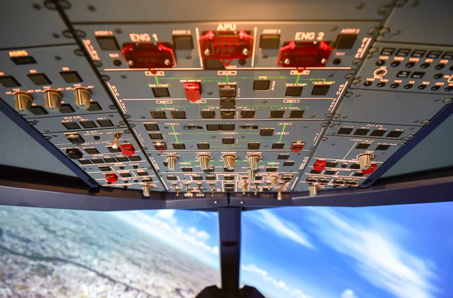 Flugsimulator Nürnberg (A320 - Economy)