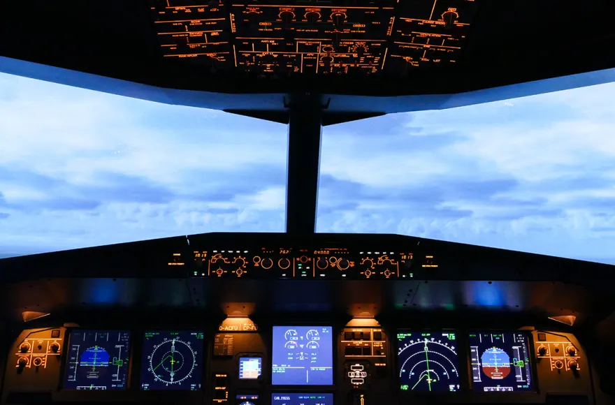 Flugsimulator Nürnberg (A320 - Economy)