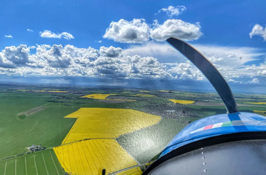 Flugzeug Rundflug Leipzig