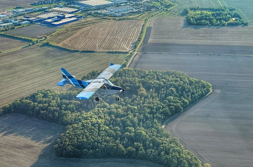 Flugzeug Rundflug Leipzig