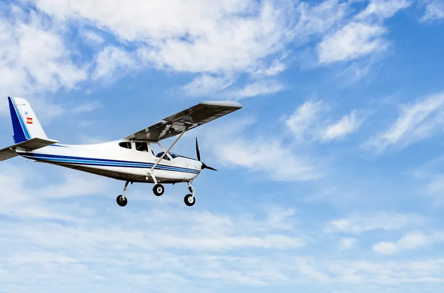Flugzeug selber fliegen