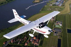 Flugzeug selber fliegen Hamburg (50 Min.)