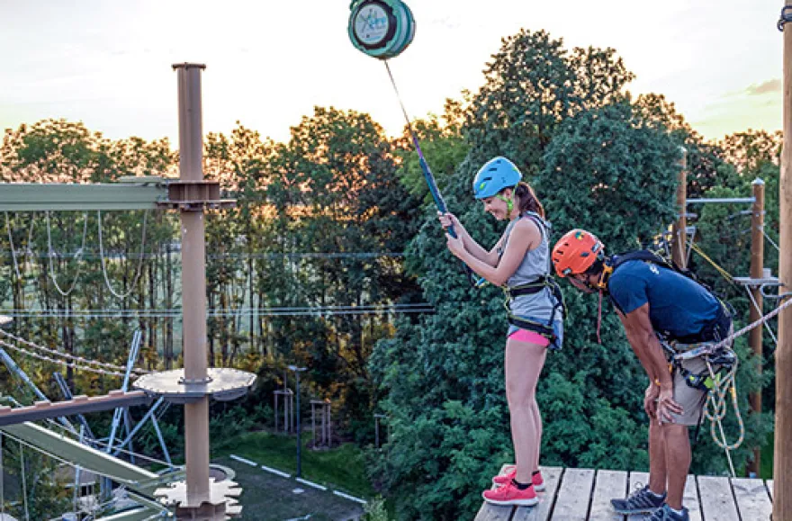 Flying Fox, Sky Jump & Hochseilgarten JS Arena