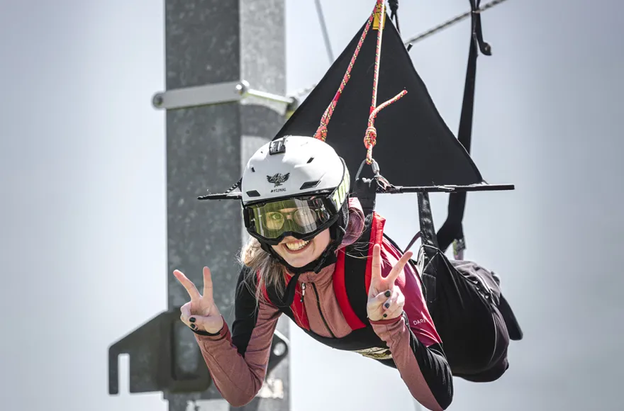 Flying Fox XXL im Salzburger Land mit Video