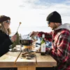 Fondue Deluxe im Iglu Gstaad