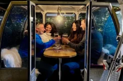 Fondue in der stehenden Skigondel Furth bei Landshut für 4