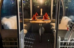 Fondue in der stehenden Skigondel Furth bei Landshut für 4