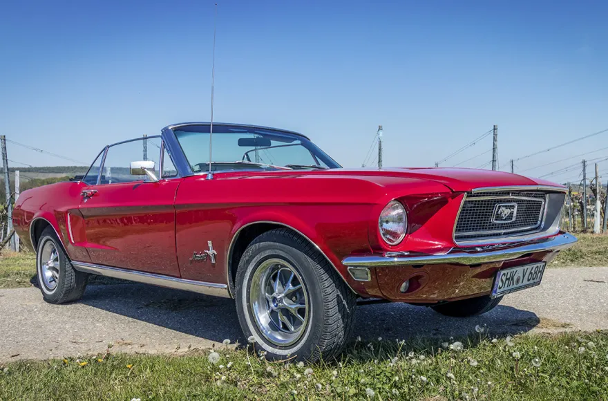 Ford Mustang Oldtimer mieten (2 Std.)