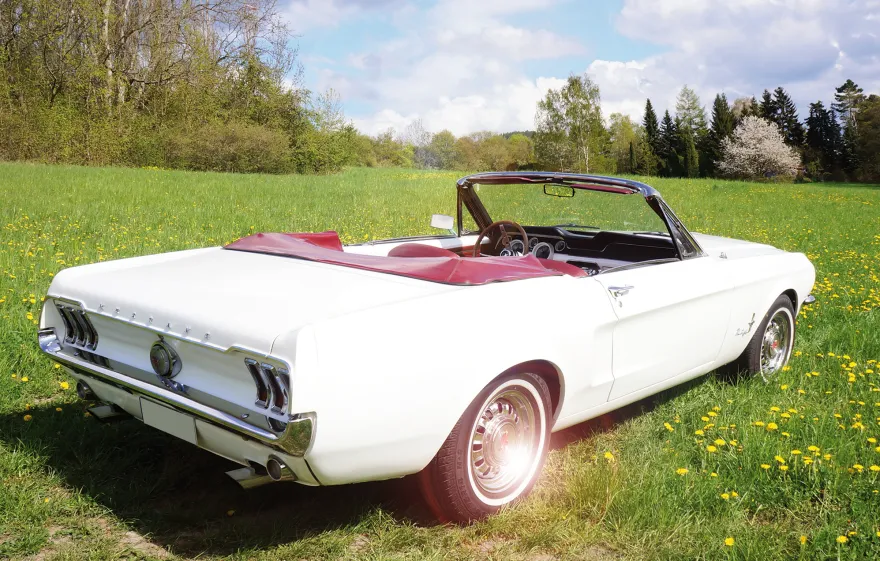 Ford Mustang Oldtimer Tagestour Jena