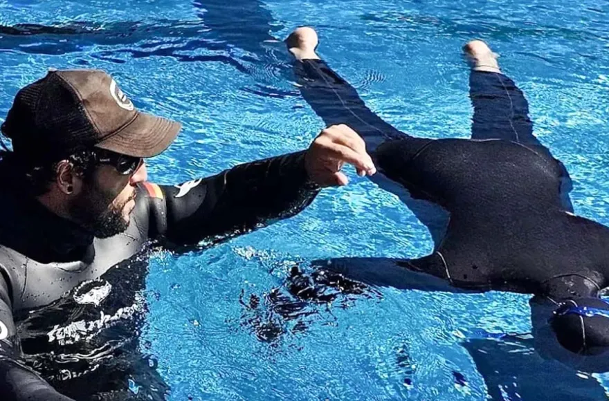 Freediving Schnuppertauchen Steina