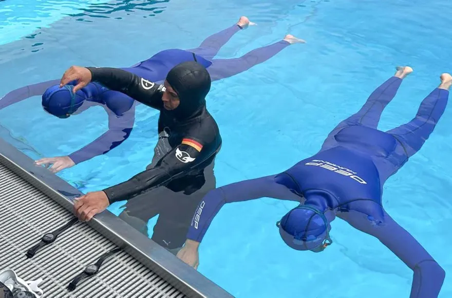 Freediving Schnuppertauchen Steina