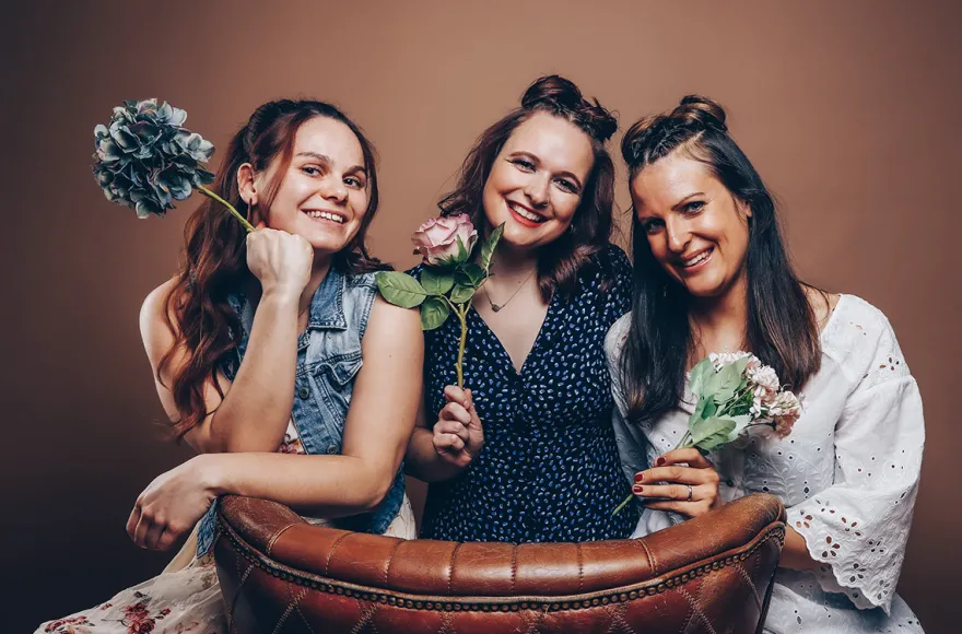 Freunde Fotoshooting
