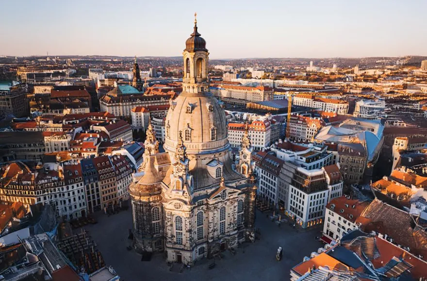 Frühstück & Führung Frauenkirche Dresden für 2