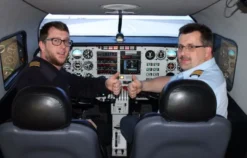 Full Flight Simulator Piper PA 34 Markranstädt (60 Min.)