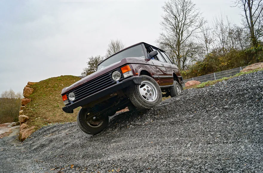 Geländewagen offroad fahren Sinsheim (Range Rover)