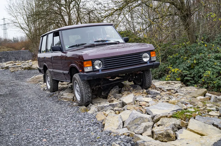 Geländewagen offroad fahren Sinsheim (Range Rover)