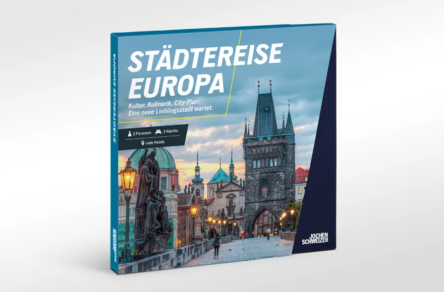Geschenkbox Städtereise Europa