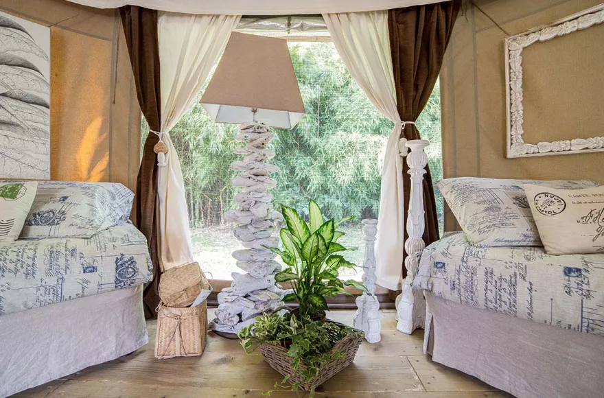 Glamping in Mirano, Venedig für 2 (1 Nacht)