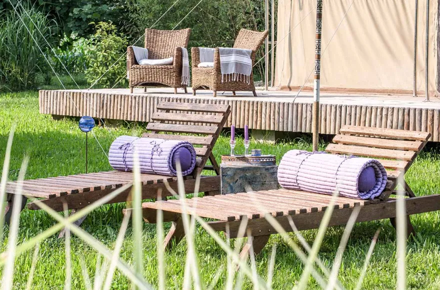 Glamping-Lodge Tent Übernachtung Mirano bei Venedig für 2 (1 Nacht)