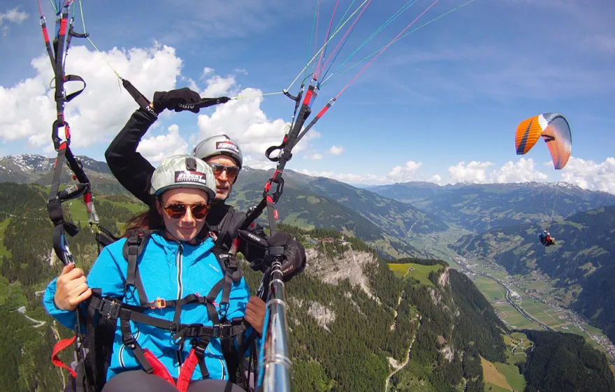 Gleitschirm Tandemflug Fügen