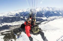 Gleitschirm-Tandemflug Fiesch (30 Min.)