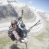 Gleitschirm-Tandemflug Fiesch (45 Min.)