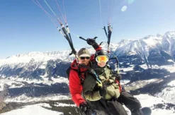 Gleitschirm-Tandemflug Fiesch (15 Min.)