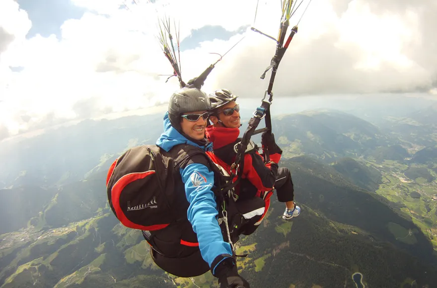 Gleitschirm Tandemflug Meransen für 2