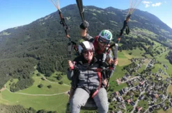 Gleitschirm Tandemflug Schnifis