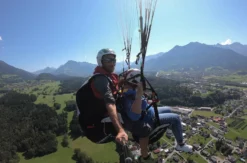 Gleitschirm Tandemflug Silbertal