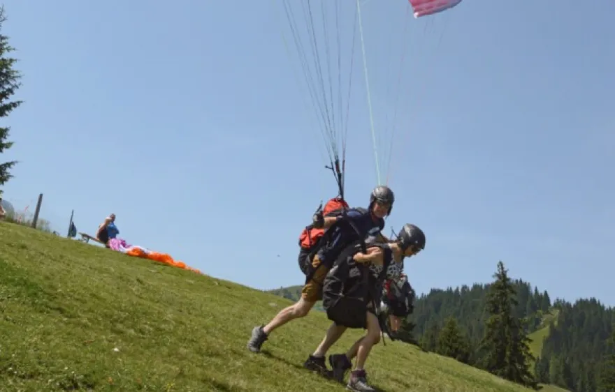 Gleitschirm Tandemflug Söll