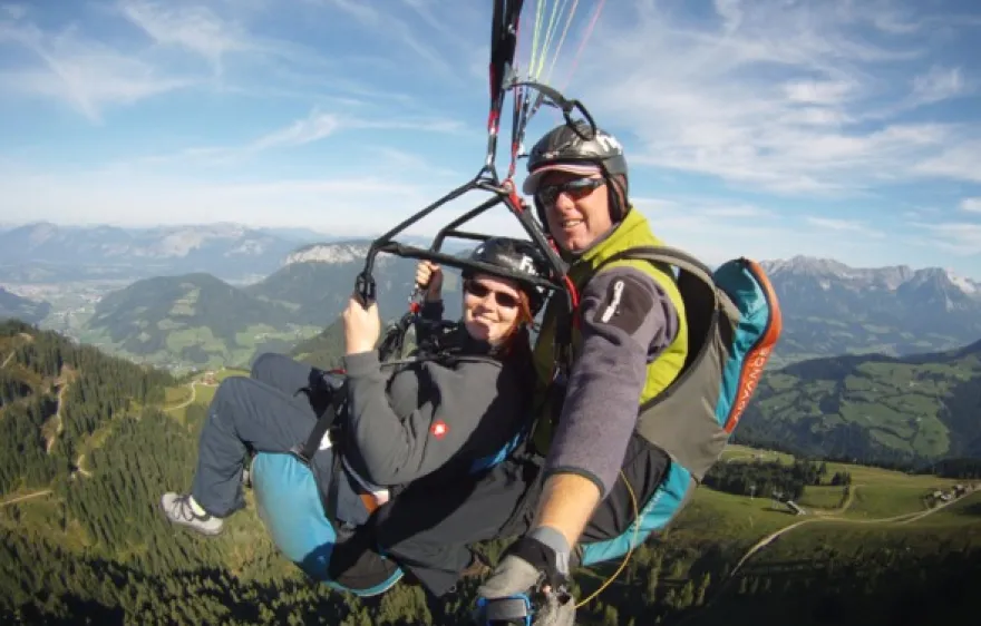 Gleitschirm Tandemflug Söll