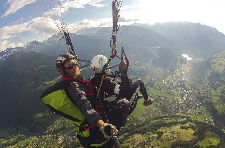 Gleitschirm Tandemflug St. Gallenkirch