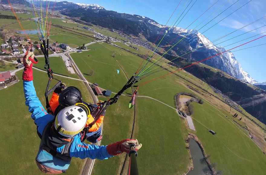 Gleitschirmtandemflug Zell am See - Kaprun