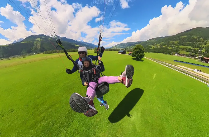 Gleitschirmtandemflug Zell am See - Kaprun