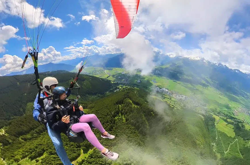 Gleitschirmtandemflug Zell am See - Kaprun