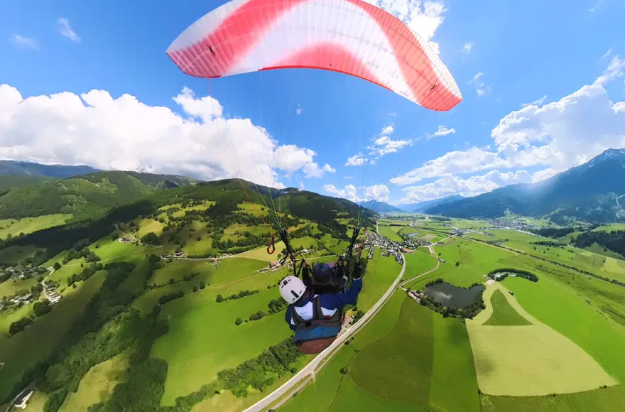 Gleitschirmtandemflug Zell am See - Kaprun