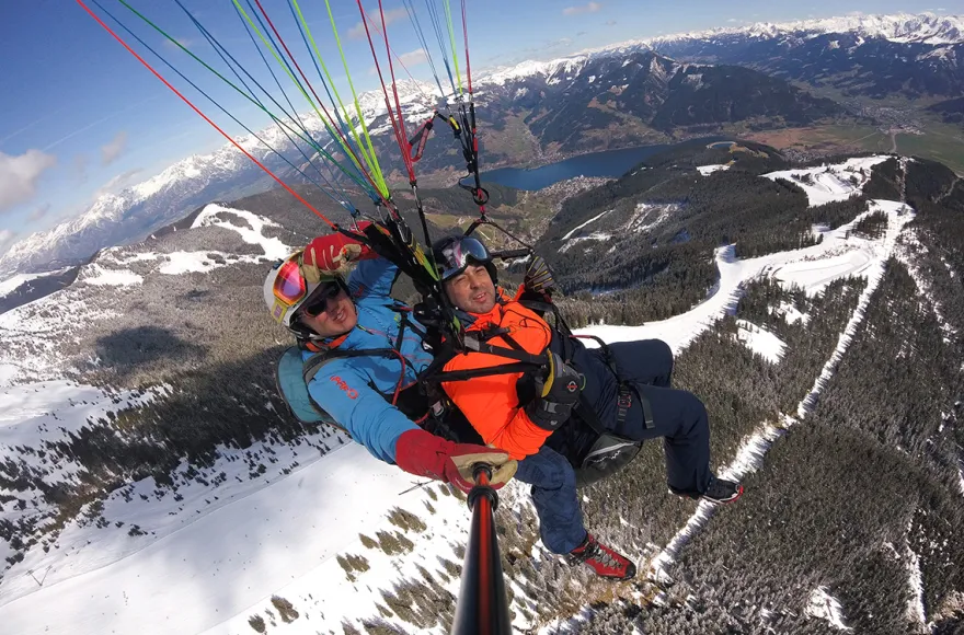 Gleitschirmtandemflug Zell am See - Kaprun