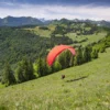 Gleitschirm Thermikflug Aschau im Chiemgau