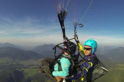 Gleitschirm Thermikflug Aschau im Chiemgau