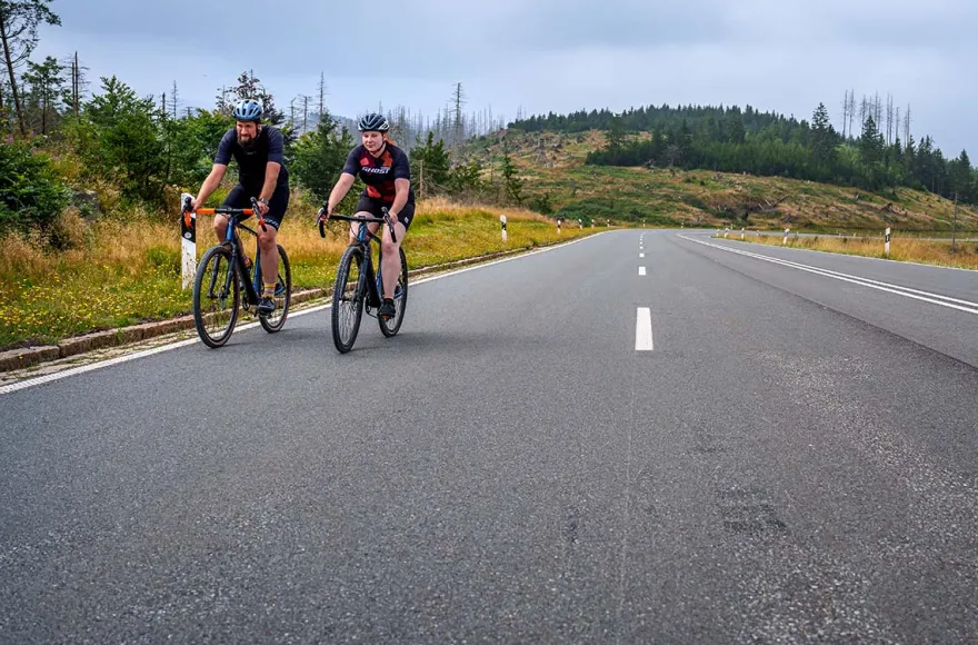 Gravelbike fahren Oberharz