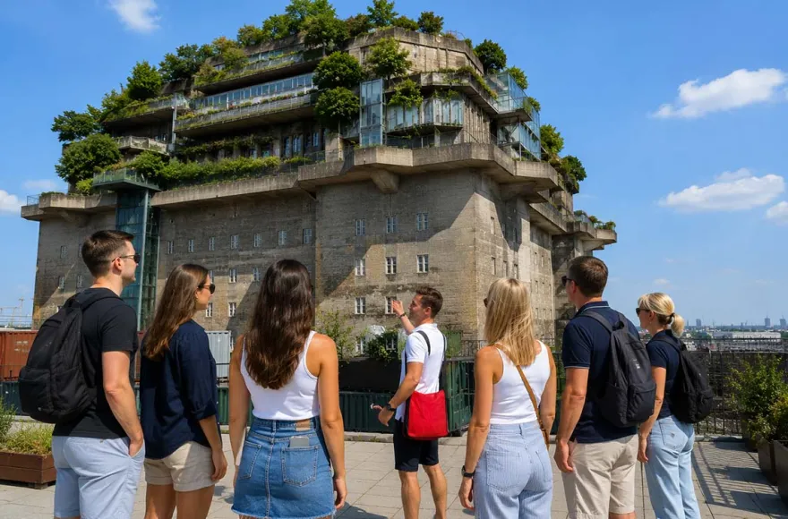 Grüner Bunker-Tour auf St. Pauli