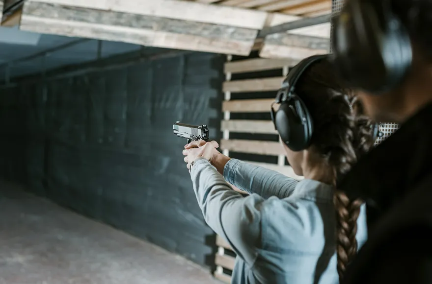 Großkaliber Schieß-Training
