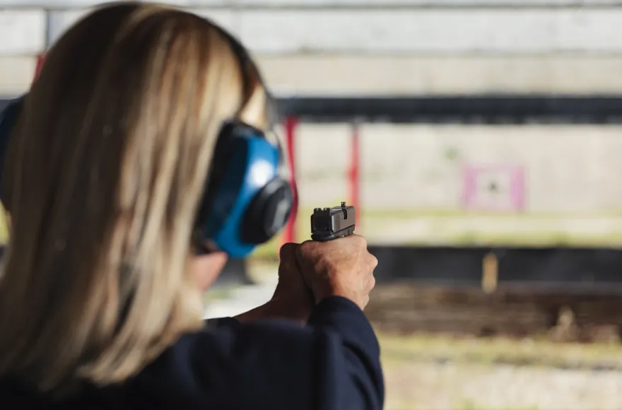 Großkaliber Schieß-Training